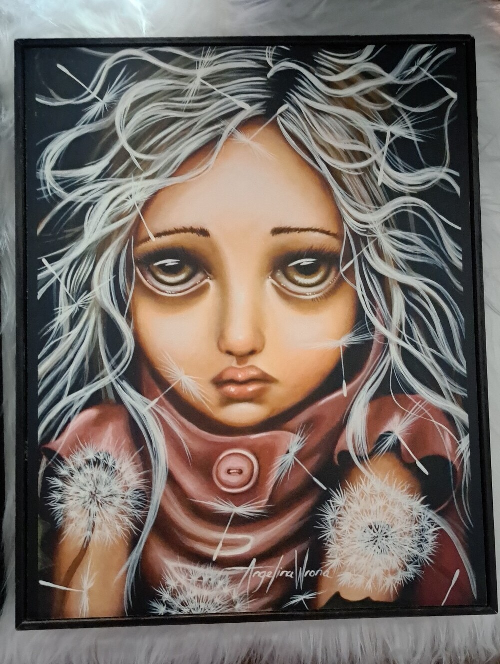 Angelina Wrona- Calm Before The Storm, Signed print.